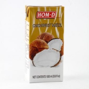 Kokosų pienas HOM-D, (kokosų ekstraktas 85 %), 1 L